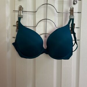 VS Pink push up bra size 34C. Dark Teal